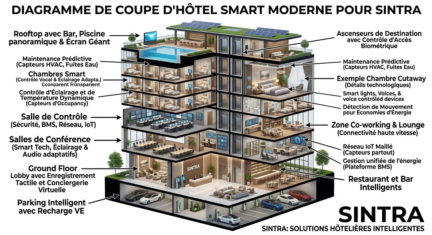 solutions hôtelières intelligentes & connectées