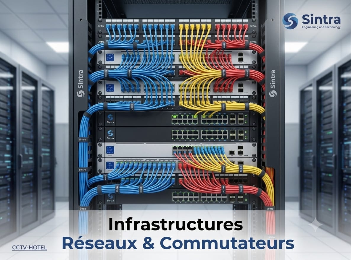 Solutions Hôtelières Installation de baies informatiques, c